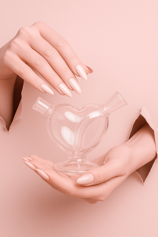 Dulce respiro Heart Glass
