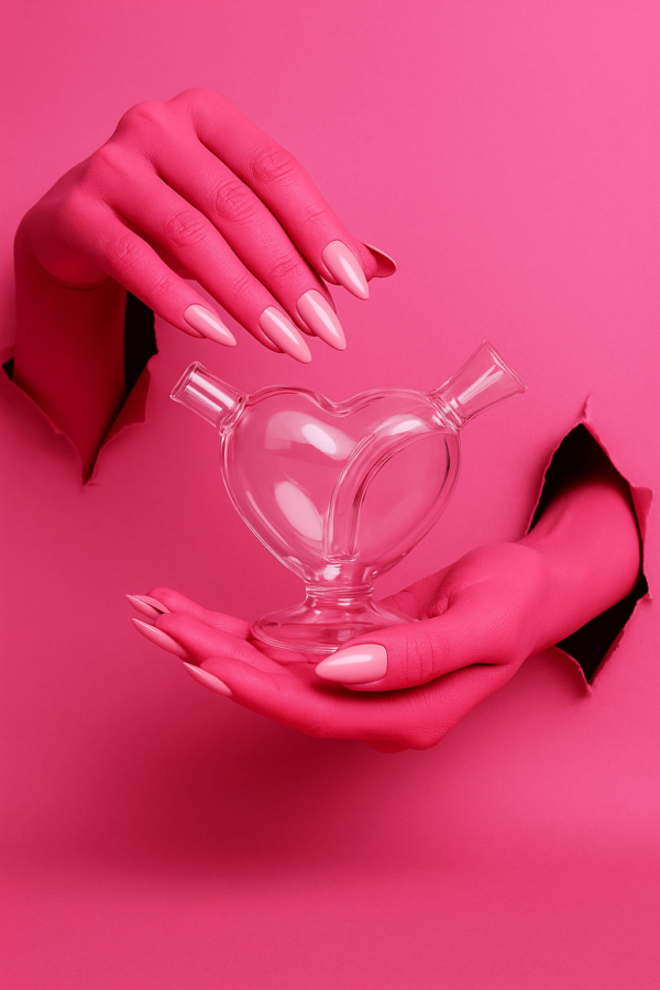 Dulce respiro Heart Glass - Image 3